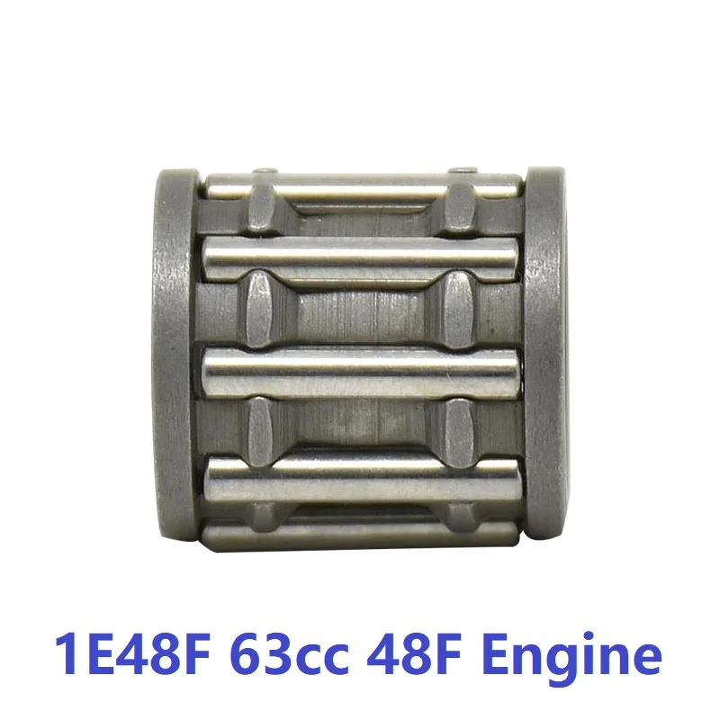 Игольчатый подшипник для двигателя 1E48F 63CC 48F 6300 KS865 KASEI бензокосилки, триммера, землебура, дрели. Запчасть размером 10 мм x 14 мм x 15 мм.