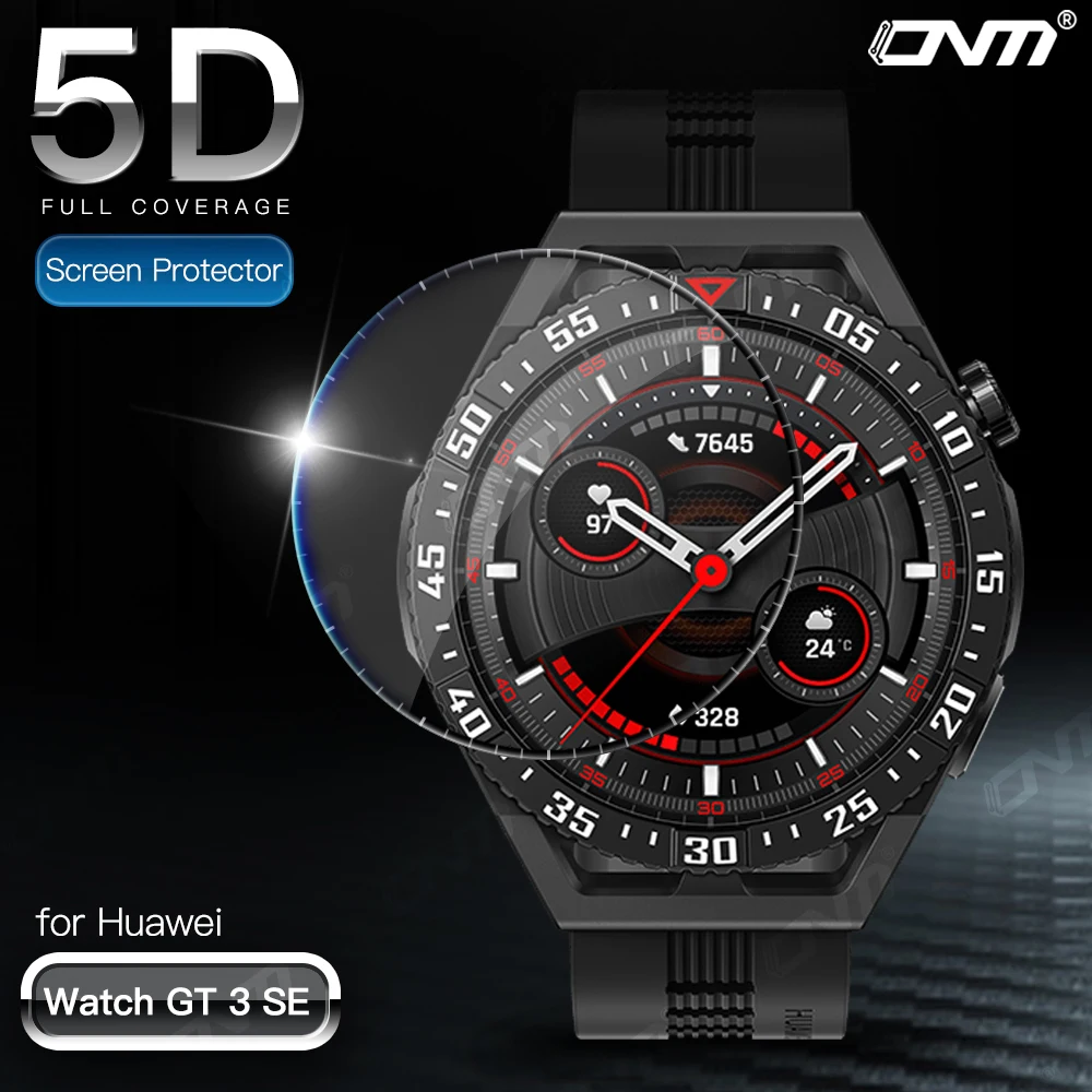 

5Pcs Soft Protective Film for Huawei Watch GT3 SE Screen Protector for Huawei Watch GT 3 SE Smart watch Accessories Not Glass