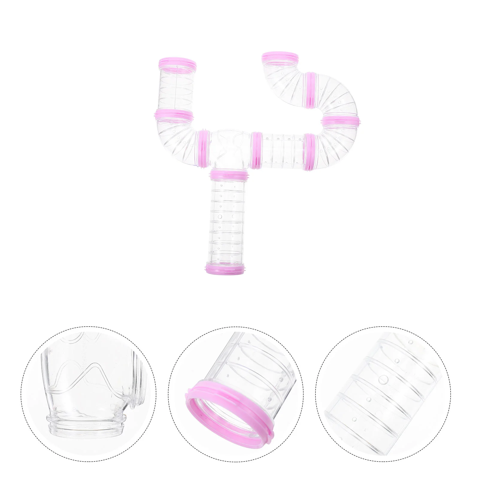 

Hamster Tubes Cage Tunnels Tubetunnel Ferret Pipe Accessoriesratmaze Guinea Kit Pigouter Connectorsupplies External Connectors