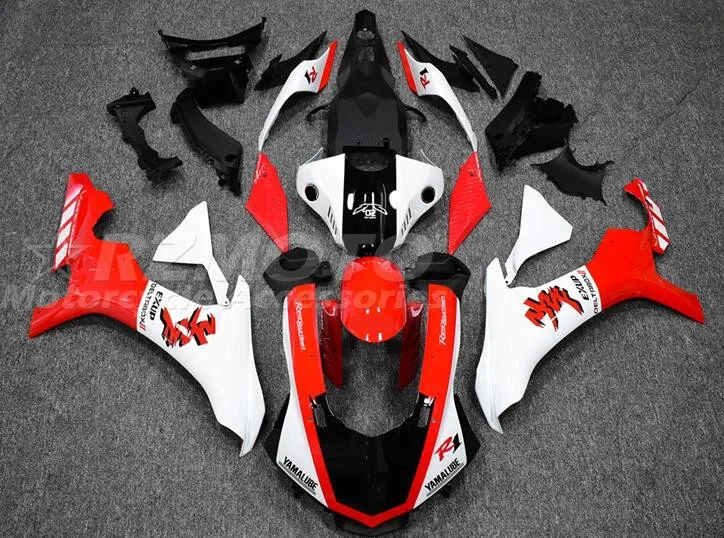 

New ABS Injection Motorcycle Full Fairings Kit Fit for YAMAHA YZF-R1 2015 2016 2017 2018 15 16 17 18 r1 Body set Red white