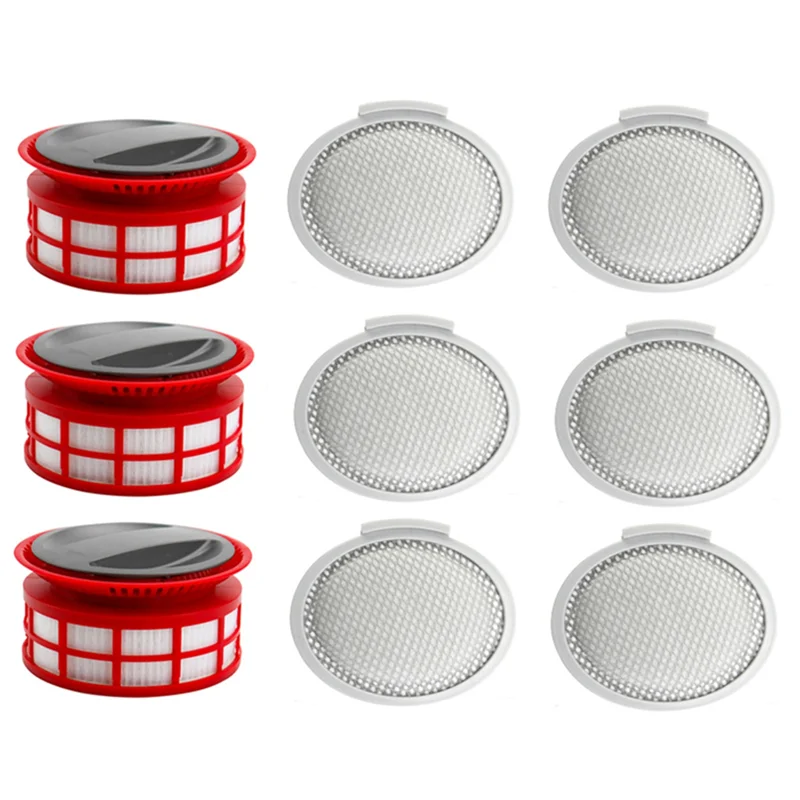 

9Pcs for H6 H7 HEPA Post Filter Accessories Handheld Cordless Vacuum Cleaner Replacement Spare Parts