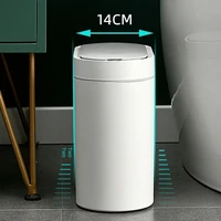 12l sensor trash can family light luxury sitting room toilet creativity automatic open and close bathroom cubo basura trash bin