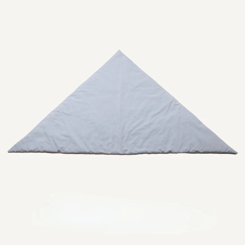 Модный стеганый головной платок зимний шарф с пышным капюшоном модель C53