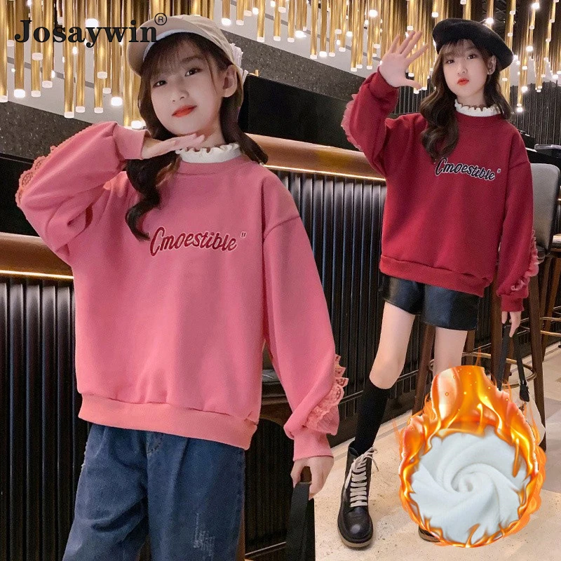 

Spring Autumn Children Hoodies Sweatshirt Baby Boys Girl Fake Two Jacket Coat Velvet Print Pullover Outwear Hoodies Jackets