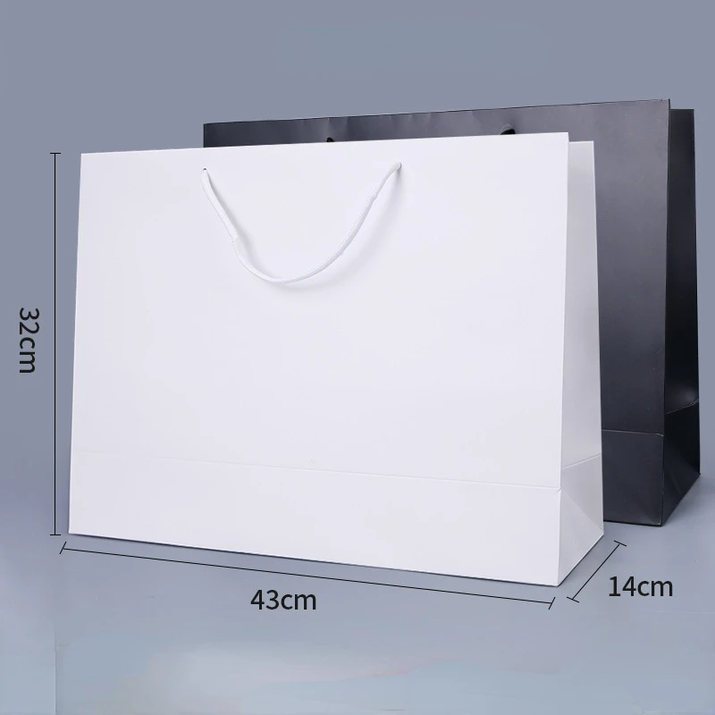 Белая сумка-тоут для подарков