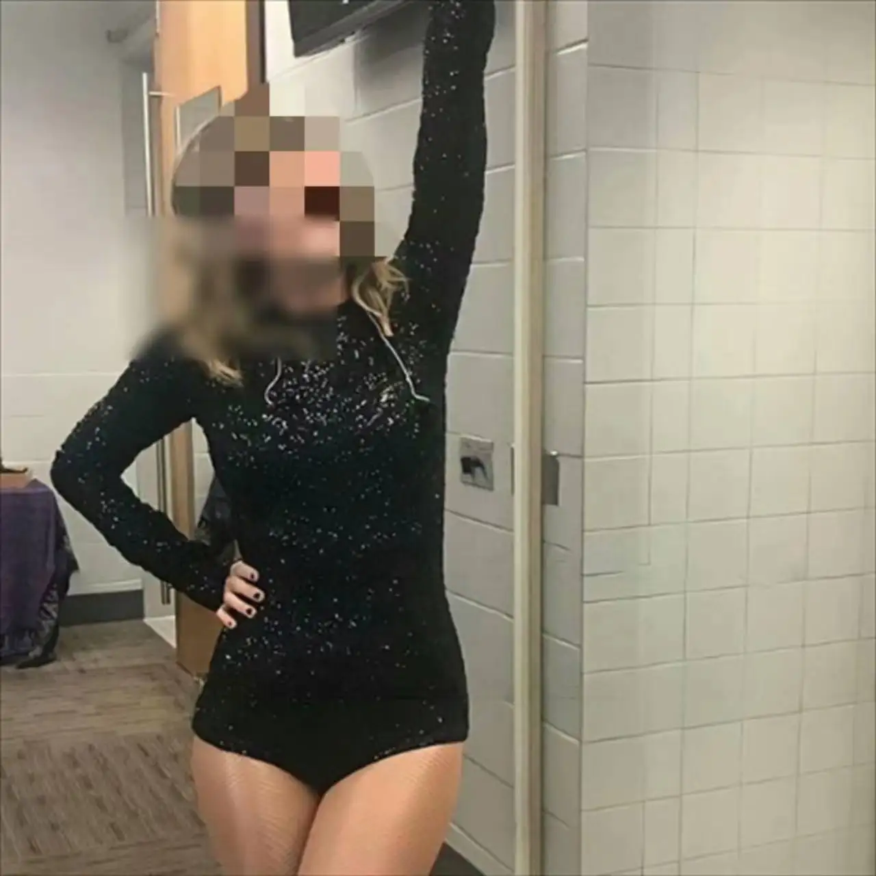 Костюм для косплея Тейлор сексуальный черный комбинезон Женская Фантазийная