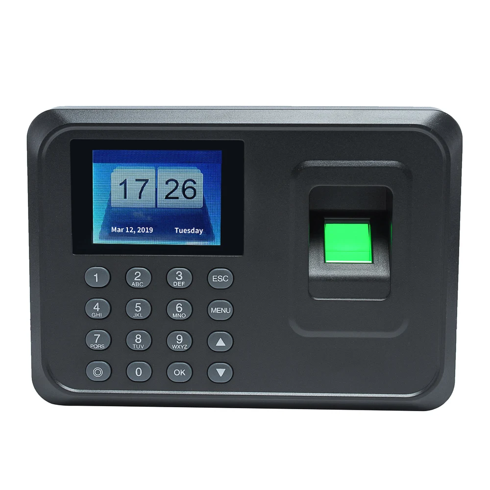 

Timetable Control Employees Intelligent Biometric Fingerprint Password Attendance Machine Employee Checking-in Recorder