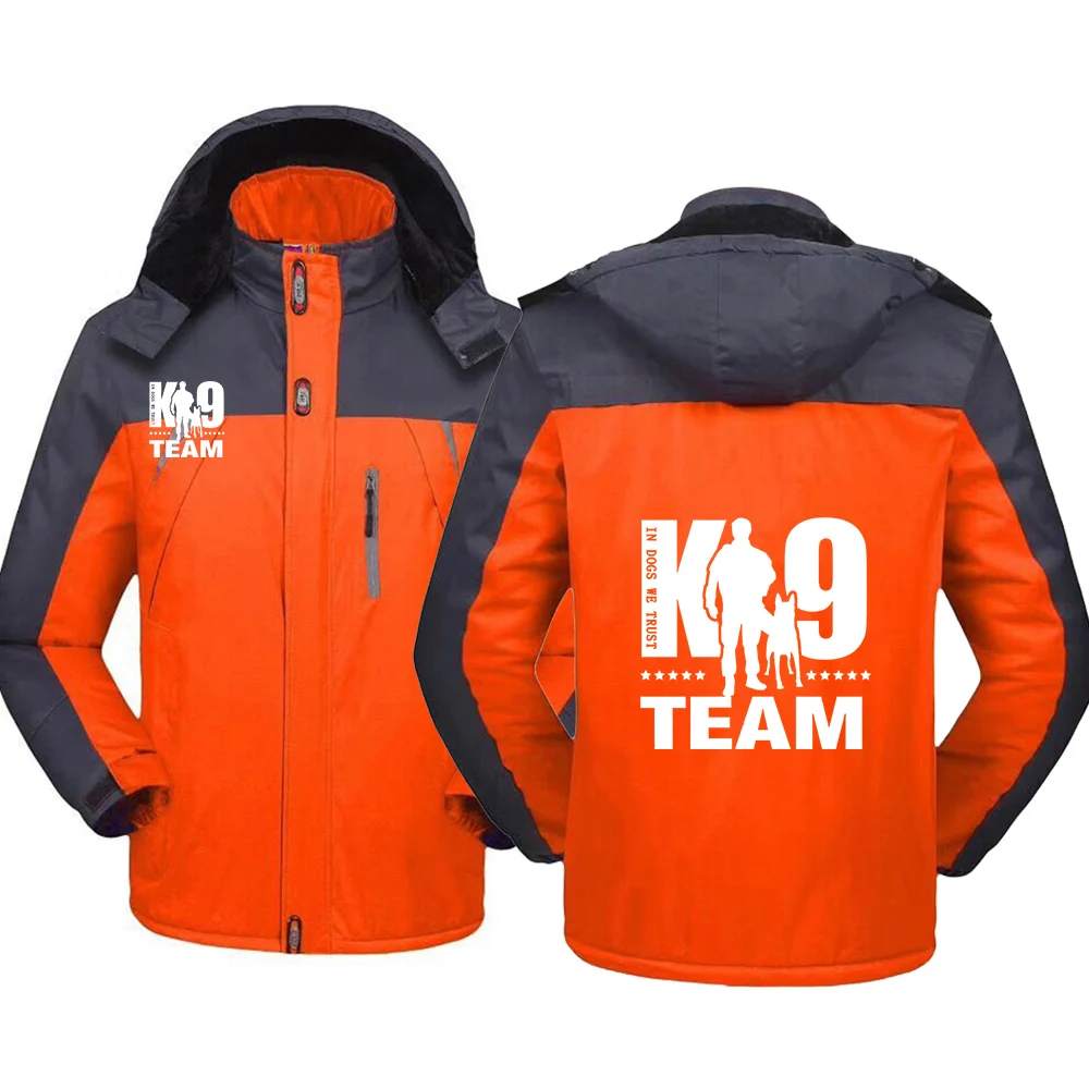 2024 осенне-зимний тренер K9 Team Unit malbluetooth с принтом логотипа Мужская защита от
