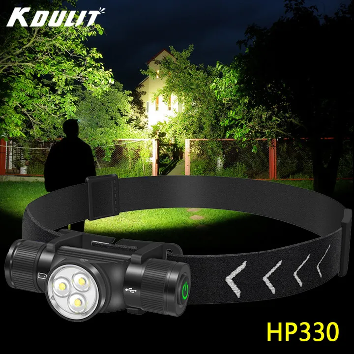 

800LM Super Bright LED Headlamp Type-C Rechargeable Headlight 18650 battery Waterproof Head Flashlight Fishing Camping Lantern