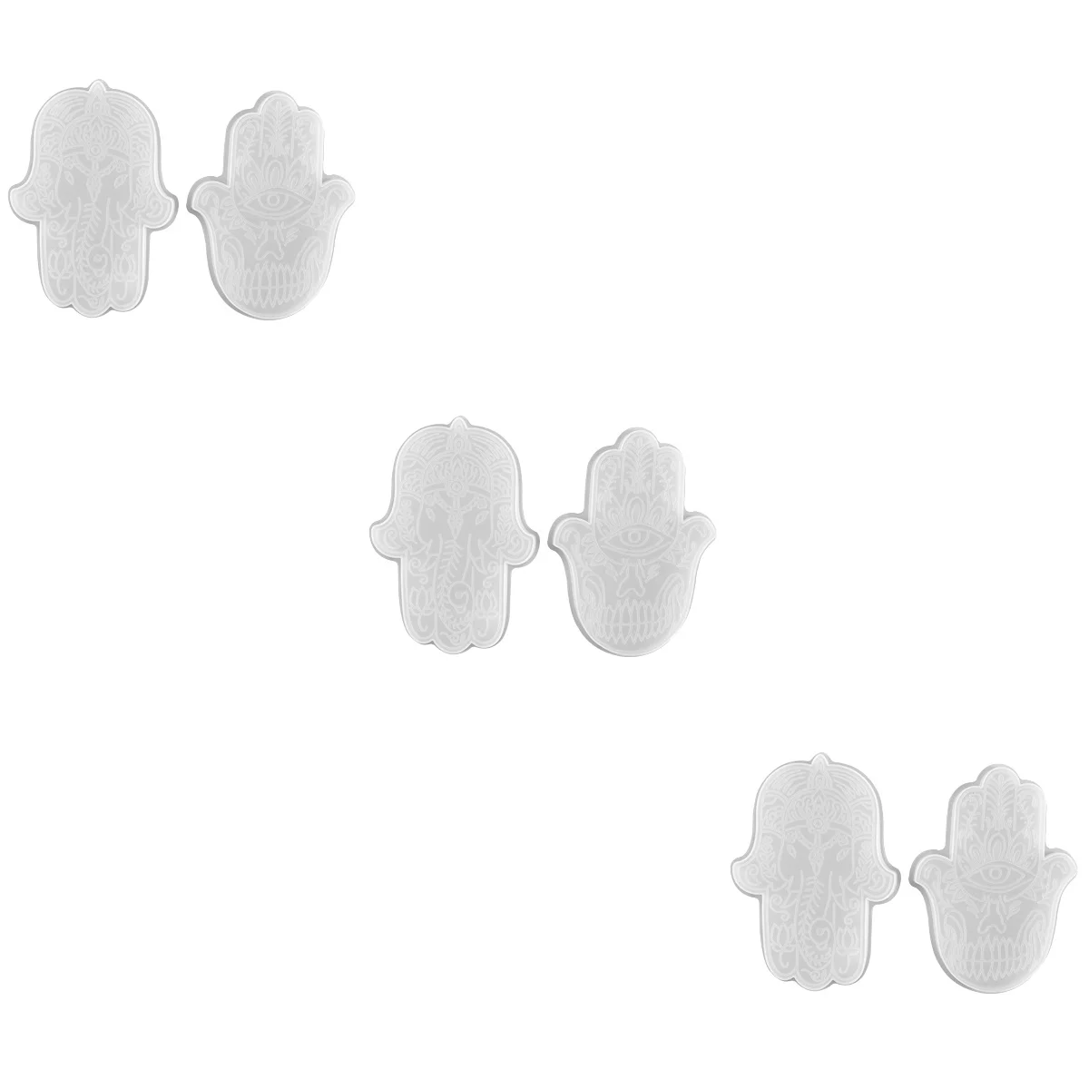 

Mold Silicone Diy Resin Tray Fatima Hamsa Jelly Evil Mould Hand Epoxy Bombs Bath Ashtray Palm Storage Eye