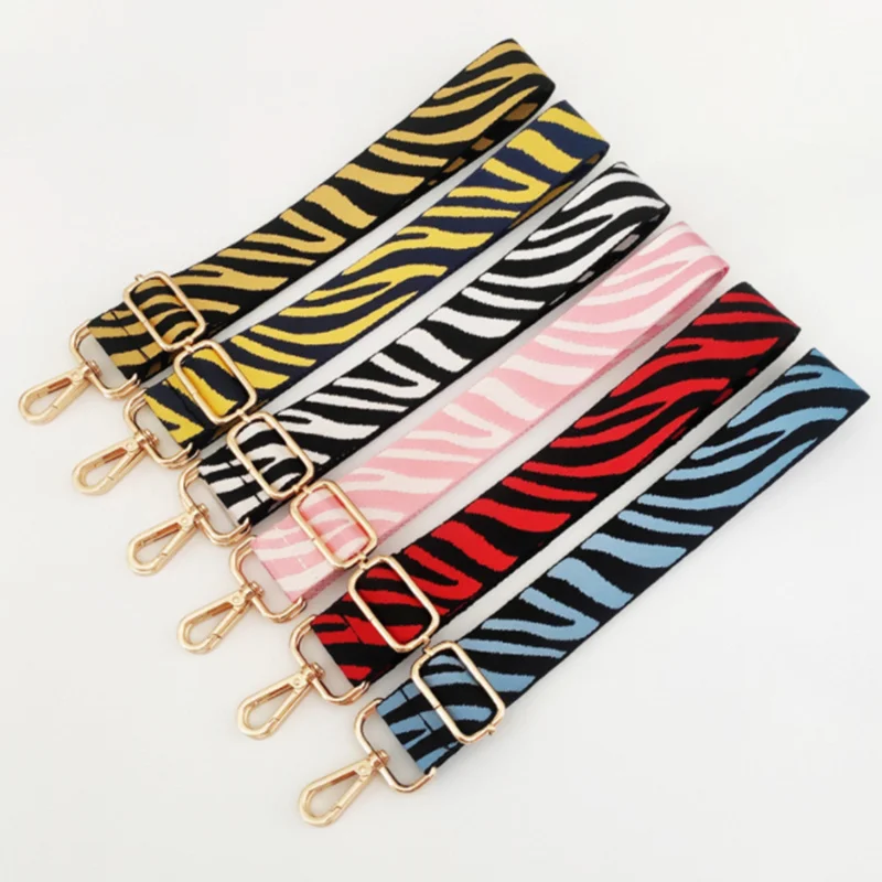 

Mode Zebra Patroon Crossbody Tas Riem Verstelbare Diy Handtas Riem Vrouwen Schoudertas Handvatten Tas Accessoires Tas Handvatten