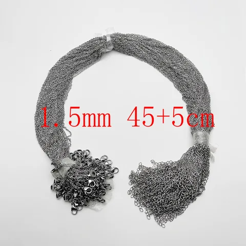 Металлические шнуры для бижутерии YWMZCN 100 шт.