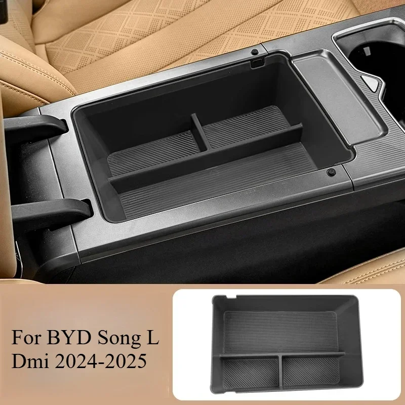

Ящик для хранения в подлокотнике для BYD Song L Dmi 2024-2025, ящик для хранения автомобиля, декоративные поставщики Daquan, аксессуары для модификации интерьера