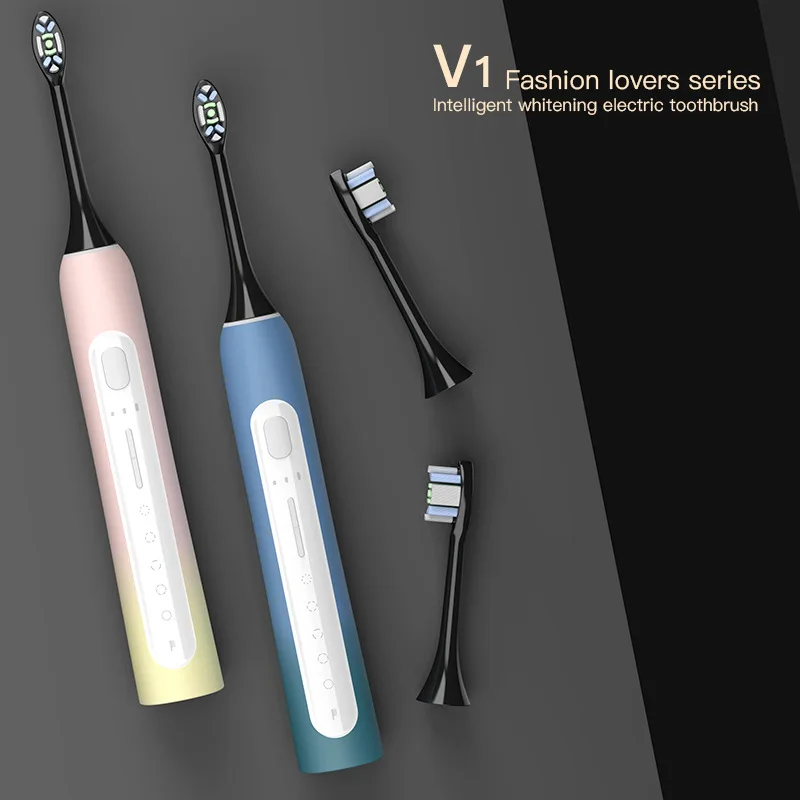 

Электрическая зубная щетка, умная зубная щетка Oral Dual Clean Sonic Up-and-down, электрическая зубная щетка для отбеливания зубов, парные модели