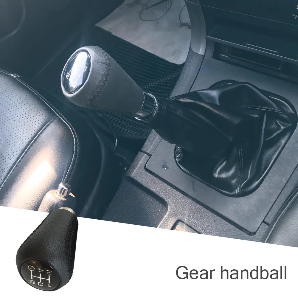 

5 Speed PU Leather Gear Shift Knob Lever Pen Collars Dust Cover Case Collars For Great Wall Hover H3 H5 2010 2011 2012 2013