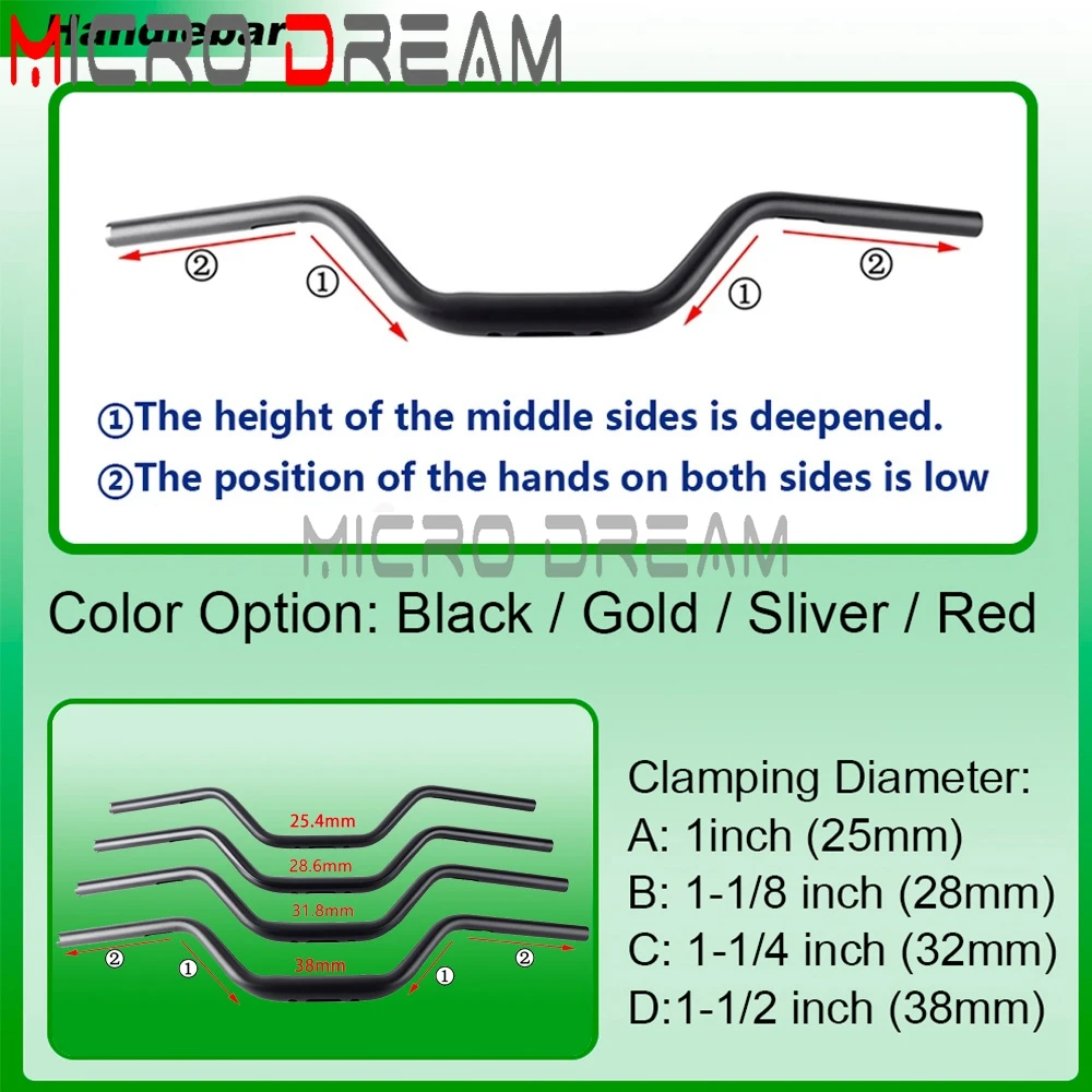 Коническая ручка на руль 25 мм 28 32 38 универсальная для Harley Sportster XL883 XL1200 Street Bob Softail