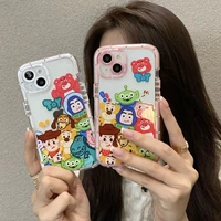 disney cute toy story for apple iphone 13 12 11 pro max xr xs max 8 x 7 clear case