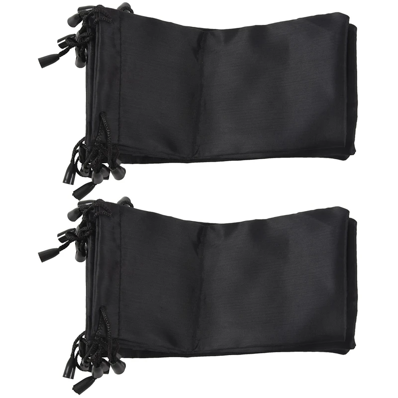 20 Black Sunglasses Eyeglasses Cloth Pouch Bag 7.1X3.5 Inch HOT