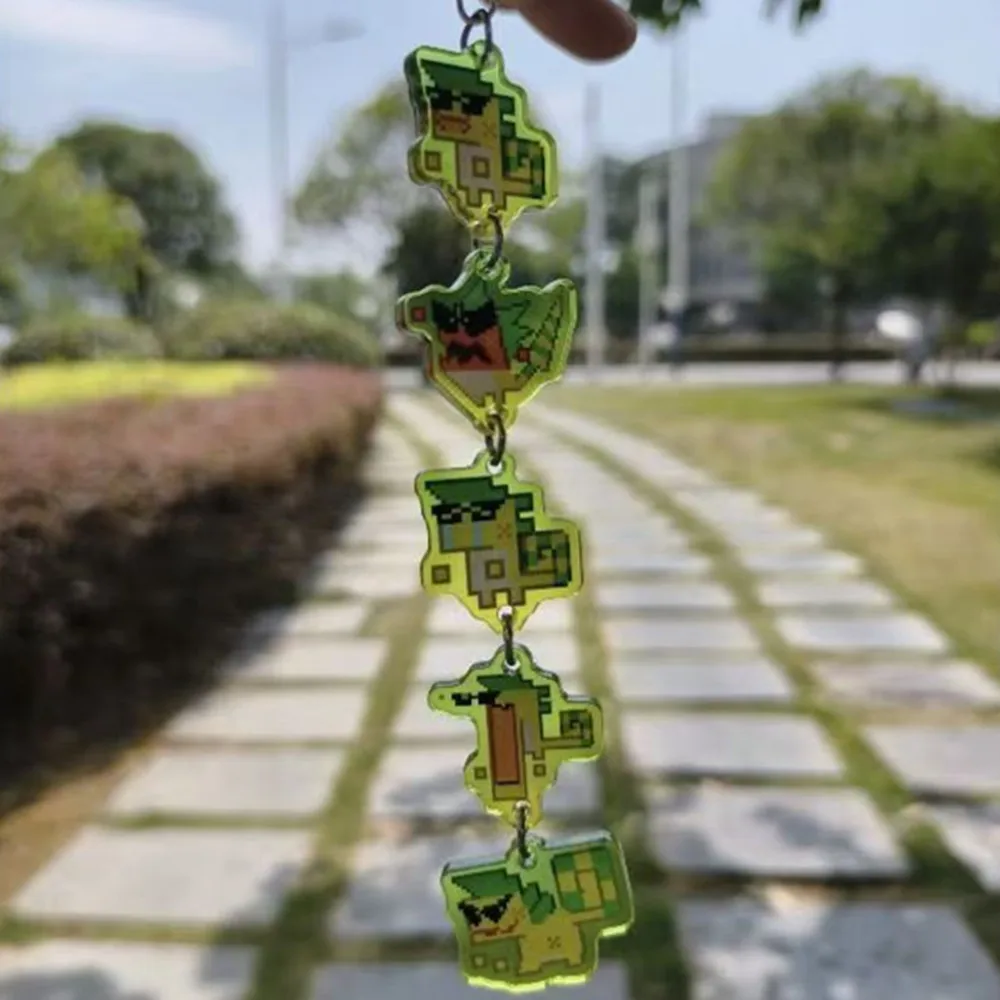 Игра Genshin Impact Natlan Kinich Dragon K'uhul Ajaw Брелок для ключей Косплей Телефонная цепочка