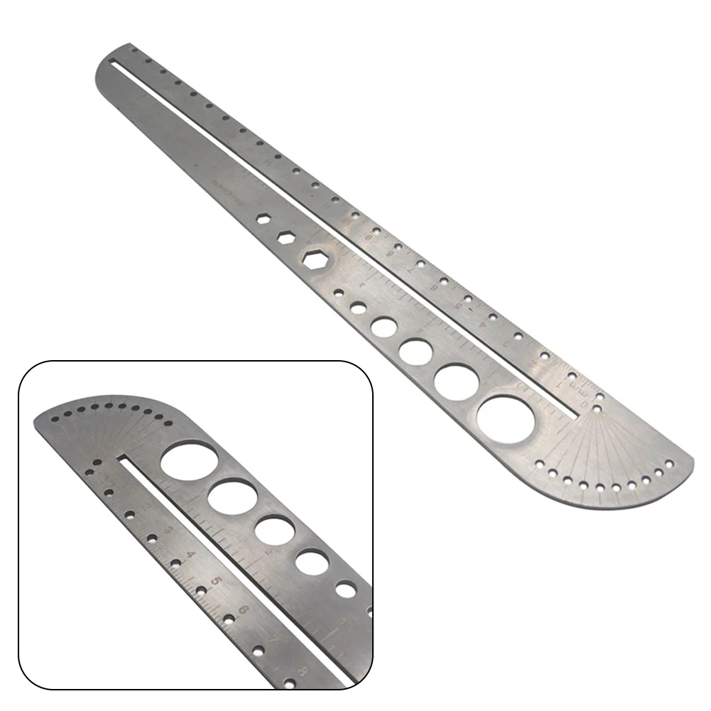 Линейка угловая из нержавеющей стали 3 7x27 см |