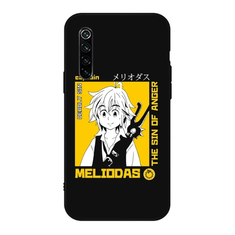 Чехол для телефона с рисунком из аниме Meliodas чехол Realme GT 2 9i 8i 7i Pro X50 X2 C35 C21 C20 C11 C3