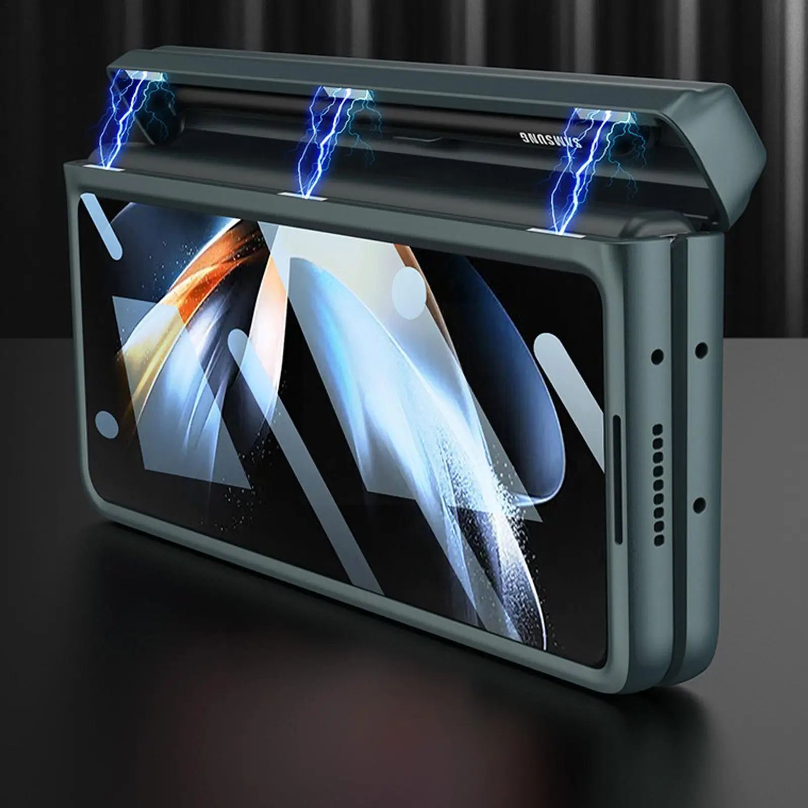 

360 Full Cover For Fold4 Magnetic Suction Chain Folding Exclusive Bracket And Film All-in-one Penci V5j5