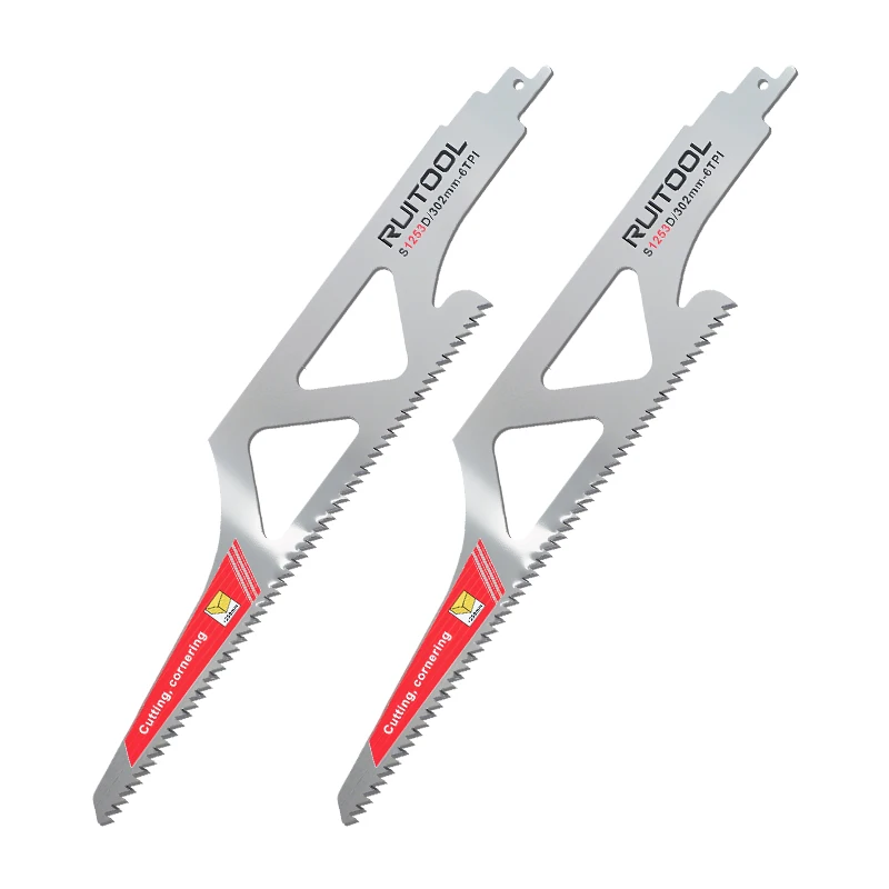 

Ruiztool 12-дюймовое полотно для сабельной пилы из нержавеющей стали 6TPI