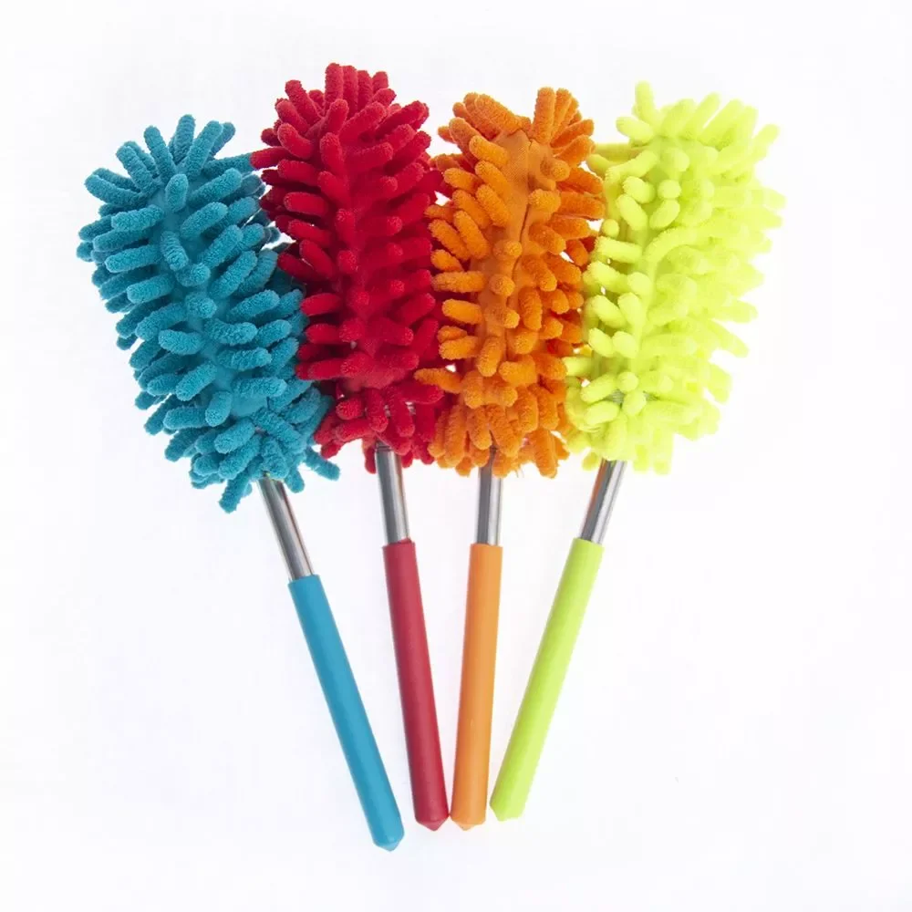 

Soft Microfiber Duster Brush Dust Cleaner Can Not Lose Hair Static Anti Dusting Brush Car Duster Household Office Kitchen Tools