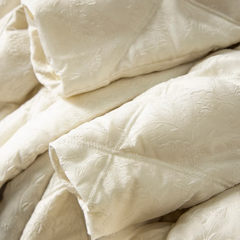 Jacquard 90%  White Duck Down Jacket Women  Luxury  Winter  Camperas De Mujer Invierno 2022 Thin Lace Up Belt Adjustable Waist