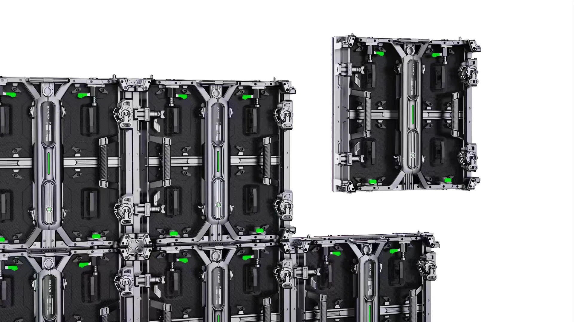 

P4.81 Φ модуль 250x250 мм Наружная электронная рекламная панель с высоким разрешением, Полноцветный Интерфейс ступицы D