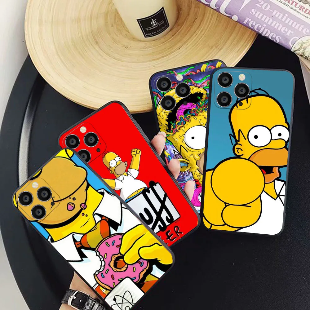Матовый черный чехол для Realme C25 8 8i 9 9i 10 11 12 13 Pro Plus KD-73 The S-S-impsons