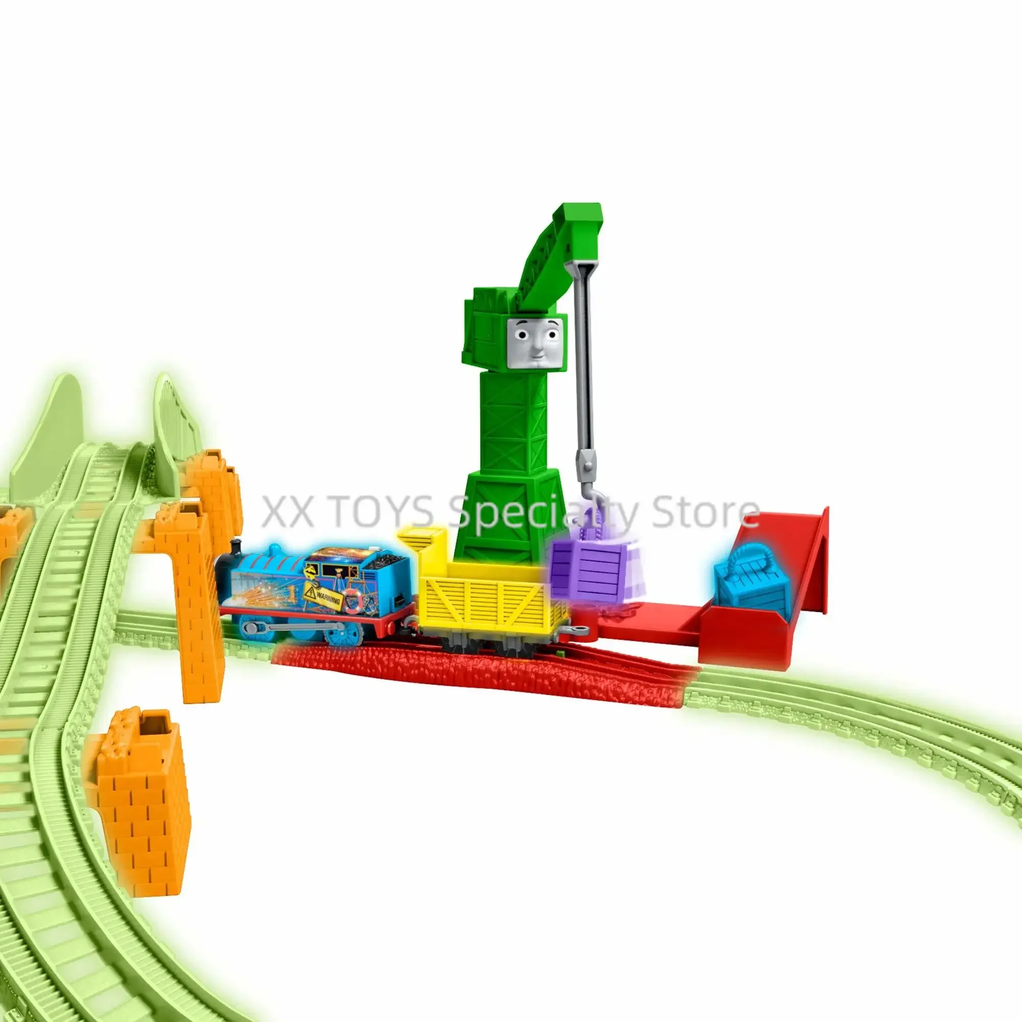 Thomas &amp Friends Trackmaster Ночной Доставка с Гипер Глоу Томас