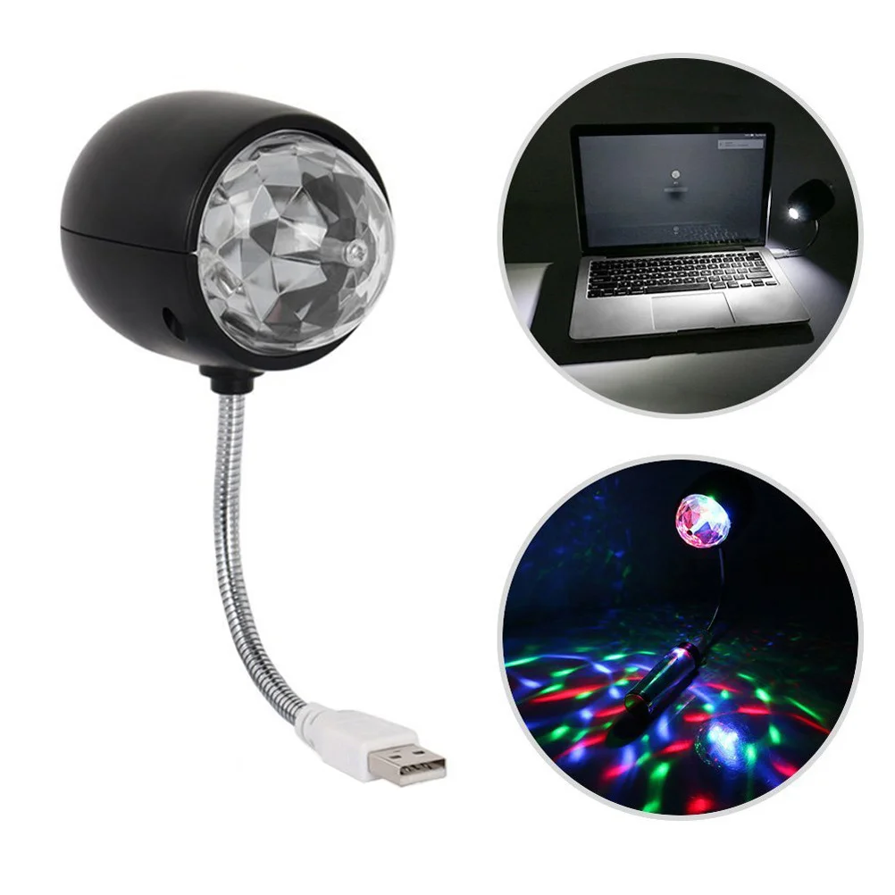 

Lights Light Party Lamp Disco Ledmini Usb Night Strobereading Adornment Table Dj Novel Decoration Activated Auto Carflexible