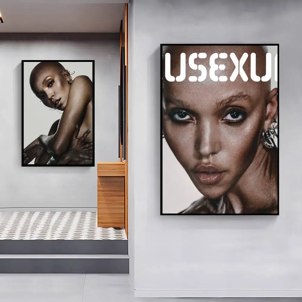 Фото Eusexua Singer FKA Twigs плакат стикер на стену для гостиной бар винтажная декоративная живопись №4
