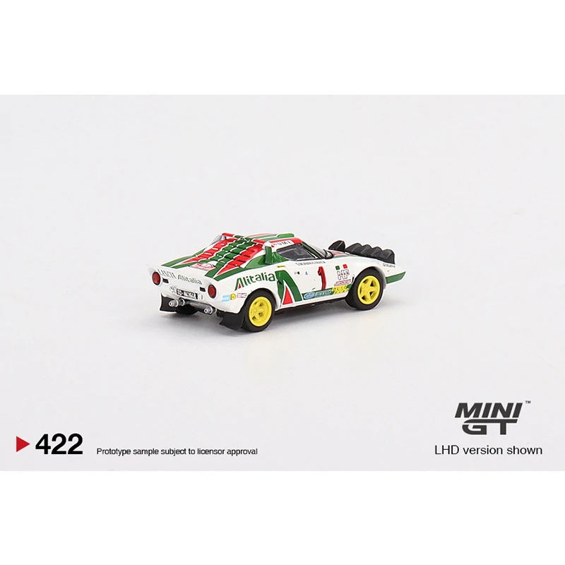 Мини GT 1:64 Stratos HF 1977 ралли монтескарло Winner коллекция моделей автомобилей из сплава