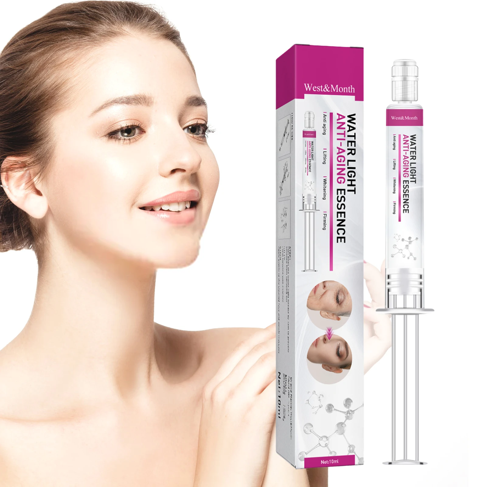 

Face Moisturiser Essence Water Light Needle Essence Supplements Collagen Collagen Supplement Essence For Skin Lightening Firming