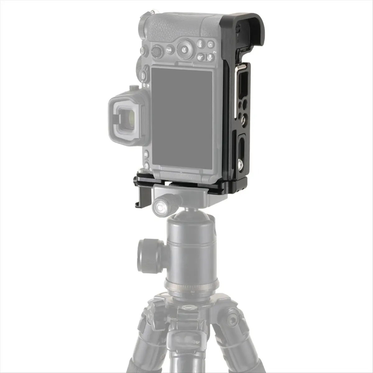 Фото Быстросъемная L-образная пластина N05R JLWIN для Nikon Z5 II, совместимая с Arca, с креплением Cold Shoe для DJI Ronin RS №5