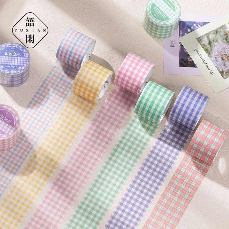 

1pcs/1lot Washi Masking Tapes Quietly walked through the four seasons Decorative Adhesive Scrapbooking DIY Paper Japanese