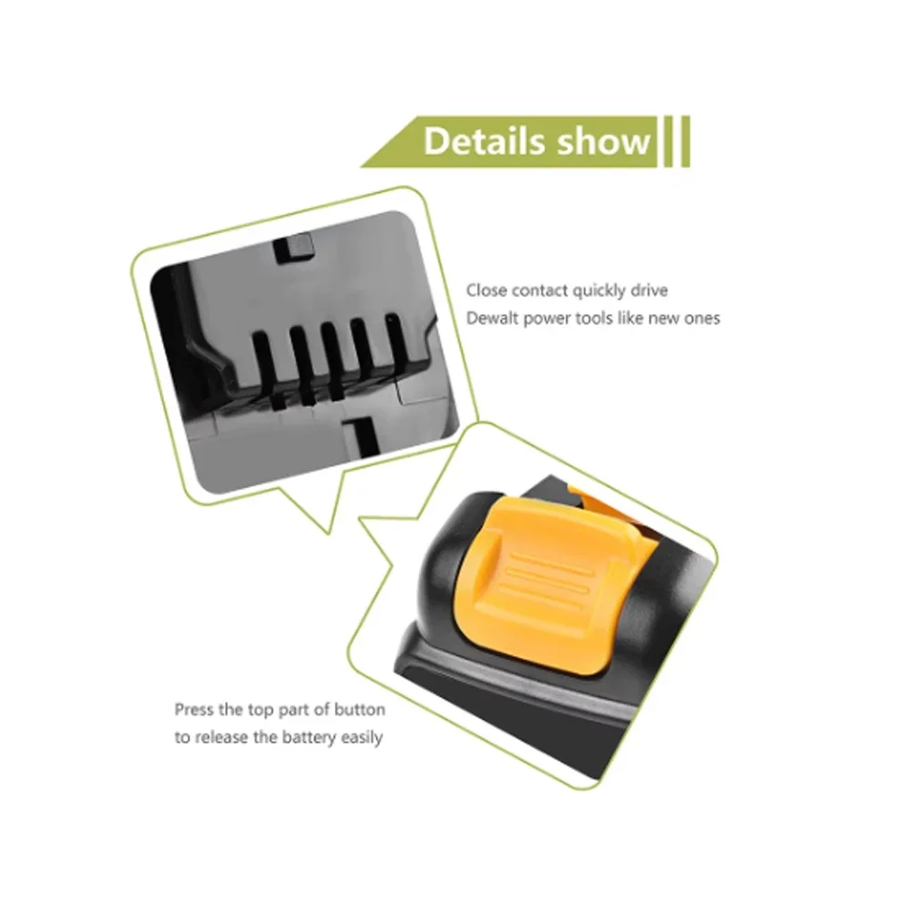 10 8 В/12 В 3 0 Ач/4 Ач для DEWALT DCB120 DCB127 DCB121 DCB100 DCB101 DCB119 18650 литий-ионный аккумулятор