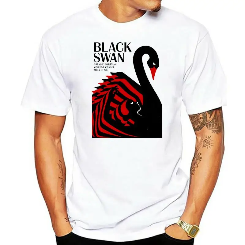 

Black Swan Natalie Portman Movie Film Retro Vintage Hipster Unisex T Shirt 1212 Unisex Loose Fit Tee Shirt