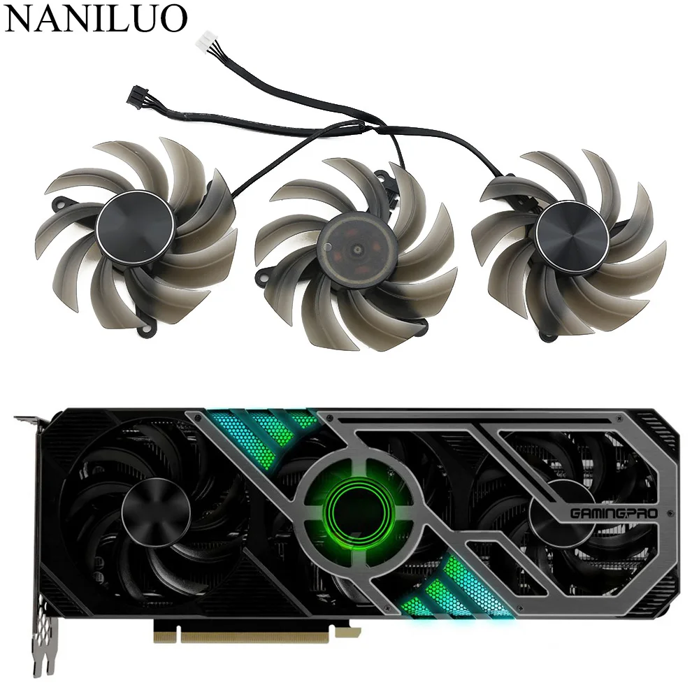 Кулер для видеокарты FD8015U12D кулер Palit GeForce RTX 3060 Ti 3070 3070Ti 3080 3080Ti 3090 Gamingpro OC |