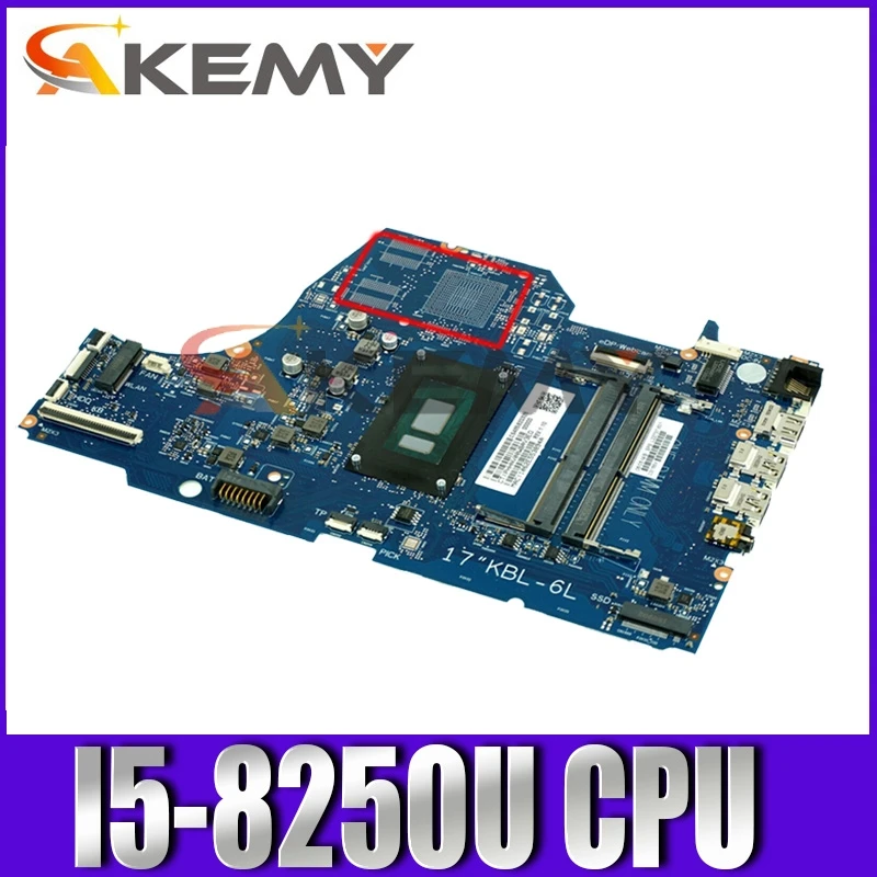 

Для HP TPN-I133 17-BY 17T-BY материнская плата для ноутбука 6050A2982701-MB-A02 L22736-601 с SR3LA L22736-001 DDR4 100% Test OK
