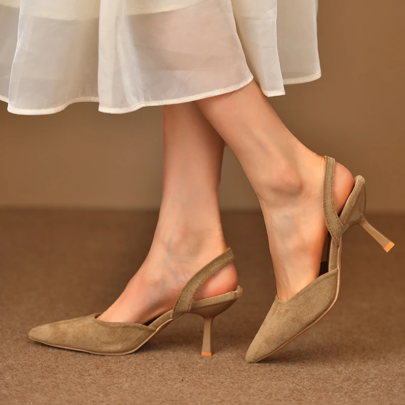 Лидер продаж женская обувь весенние женские туфли-лодочки с острым носком