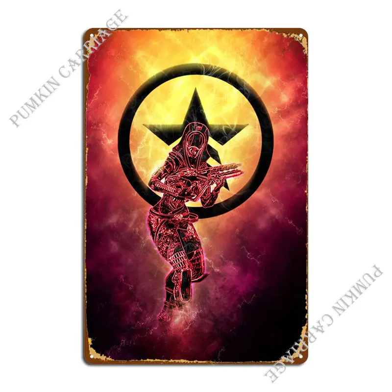 

Mass Effect Game Gaming Metal Sign Rusty Printed Club Cinema Club Tin Sign Poster