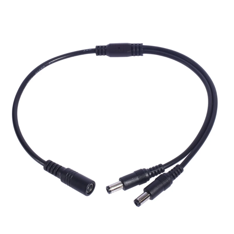 Кабель-разветвитель адаптера питания 5 5x2 1 мм для светодиодного освещения и