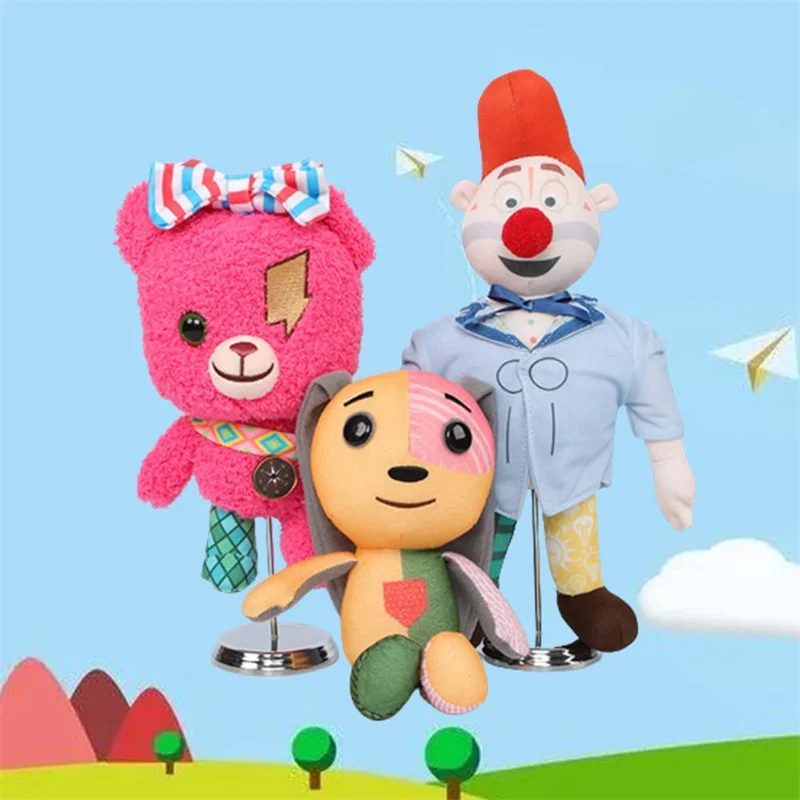 

1/3pcs Lost Ollie Plush Toy Anime Rosy Zozo Stuffed Animal Movie Cartoon Figure Soft Doll Rabbit Bear Clown Gifts for Kids Fans