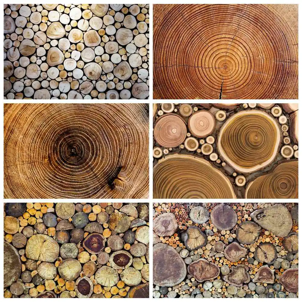 

Photography Backdrops Baby Party Decoration Custom Annual Ring Woods Wall Ins Studio Photo Booth Photographic Backgrounds Props