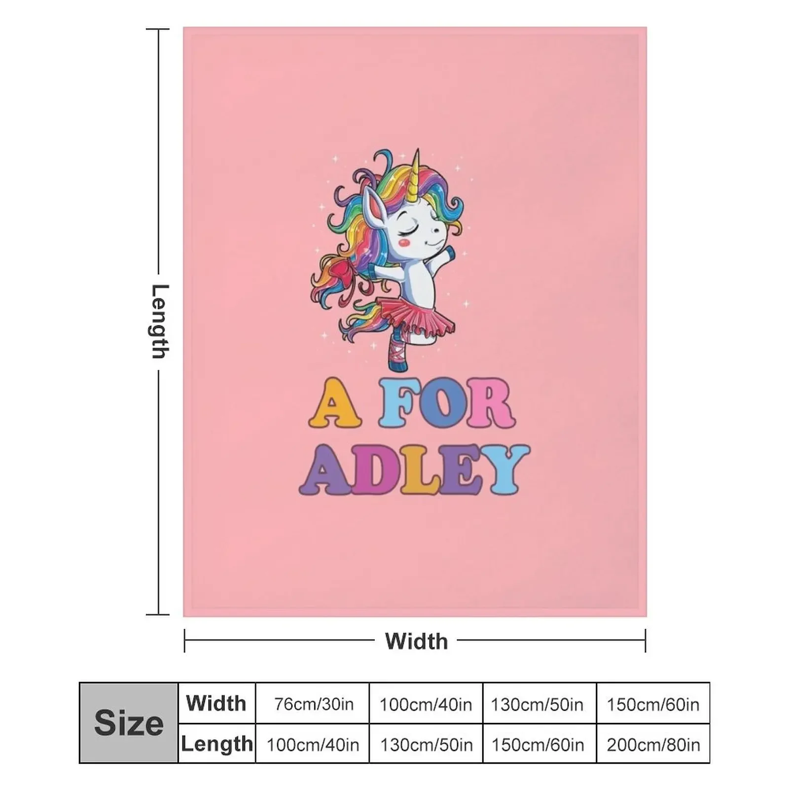 Одеяло Adley's Playspace: A For Adley Unicorn Dancing милое одеяло декоративные покрывала одеяла