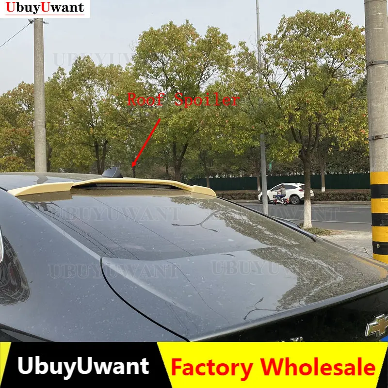 

For Chevrolet Malibu XL 2016 2017 2018 2019 2020 2021 2022 Spoiler High Quality ABS Plastic Rear Roof Spoiler Car Styling