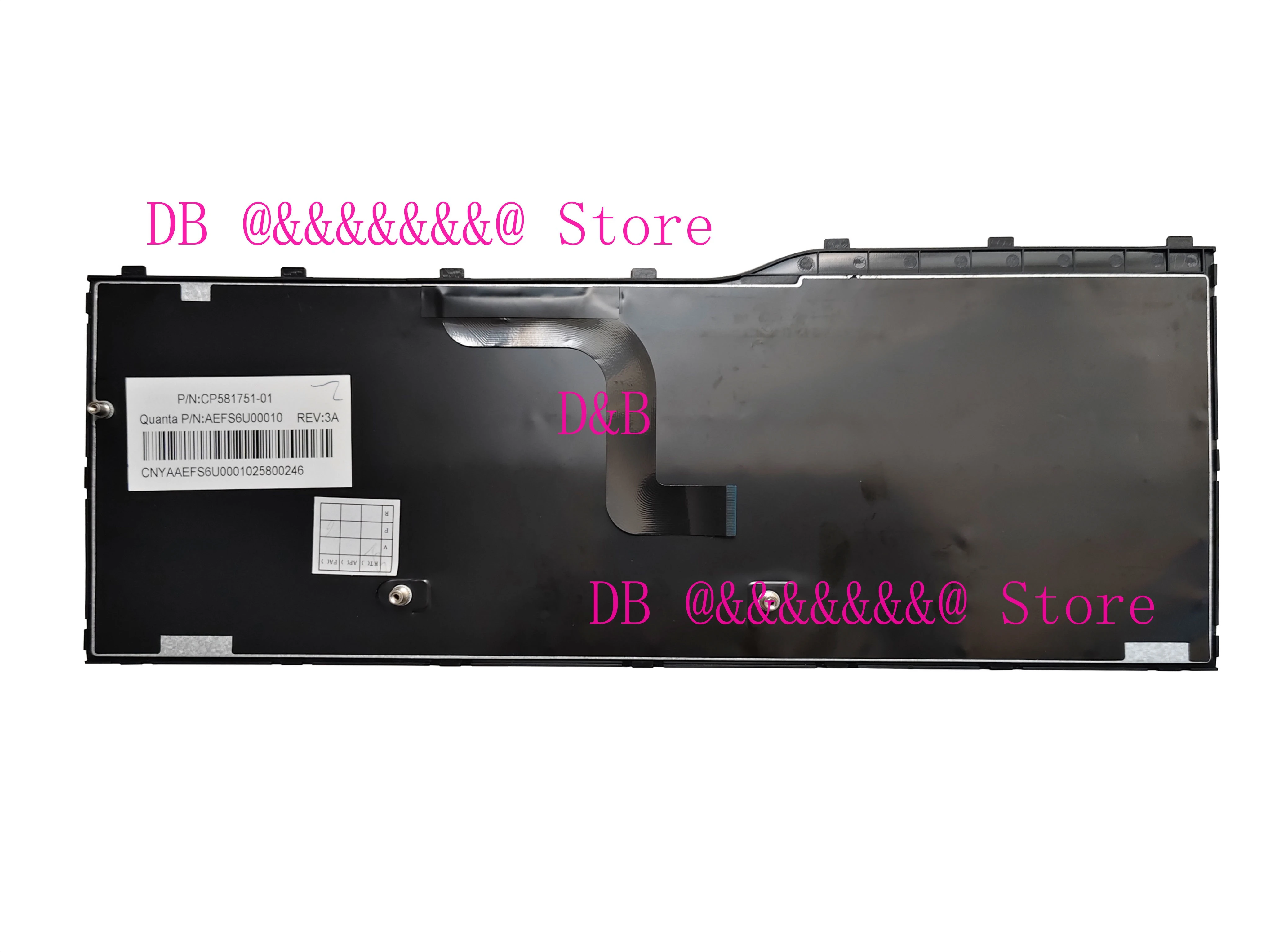 Фото Клавиатура для ноутбука Lifebook AH552 US с маленьким клавишем Enter CP581751-01 №4